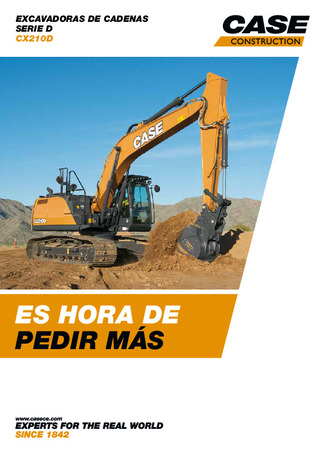Excavadoras de Cadenas - CX210D