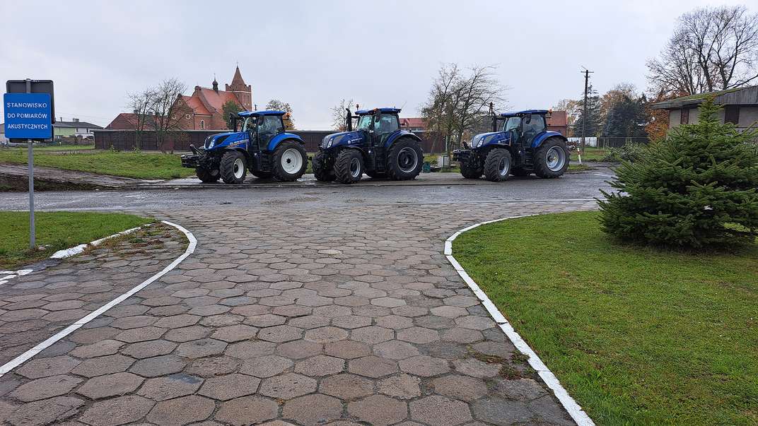 Szkolenie z rolnictwa precyzyjnego w Zespole Szkół CKU w Gronowie we współpracy z marką New Holland