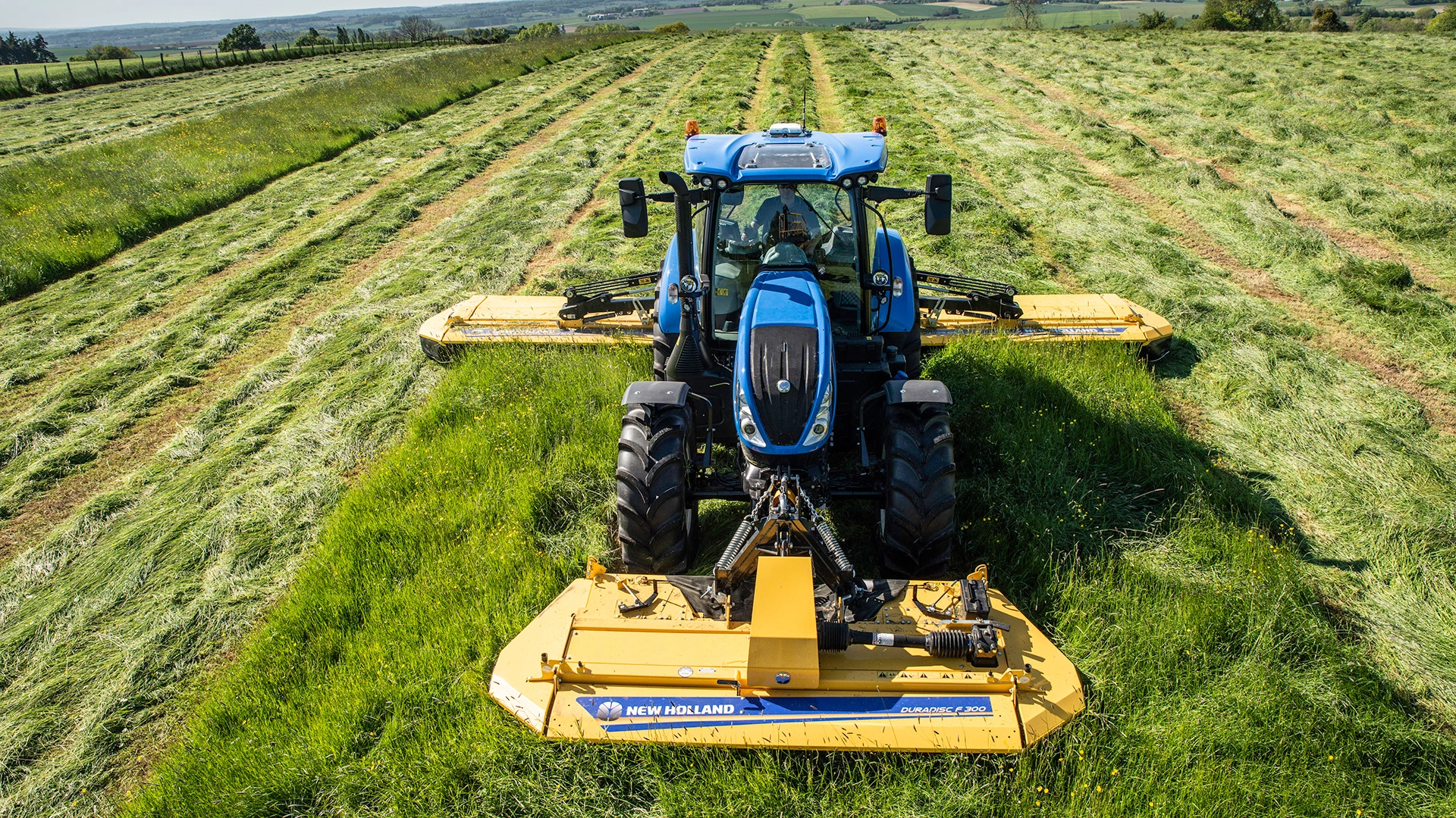 Tractor with Megacutter™ Mower