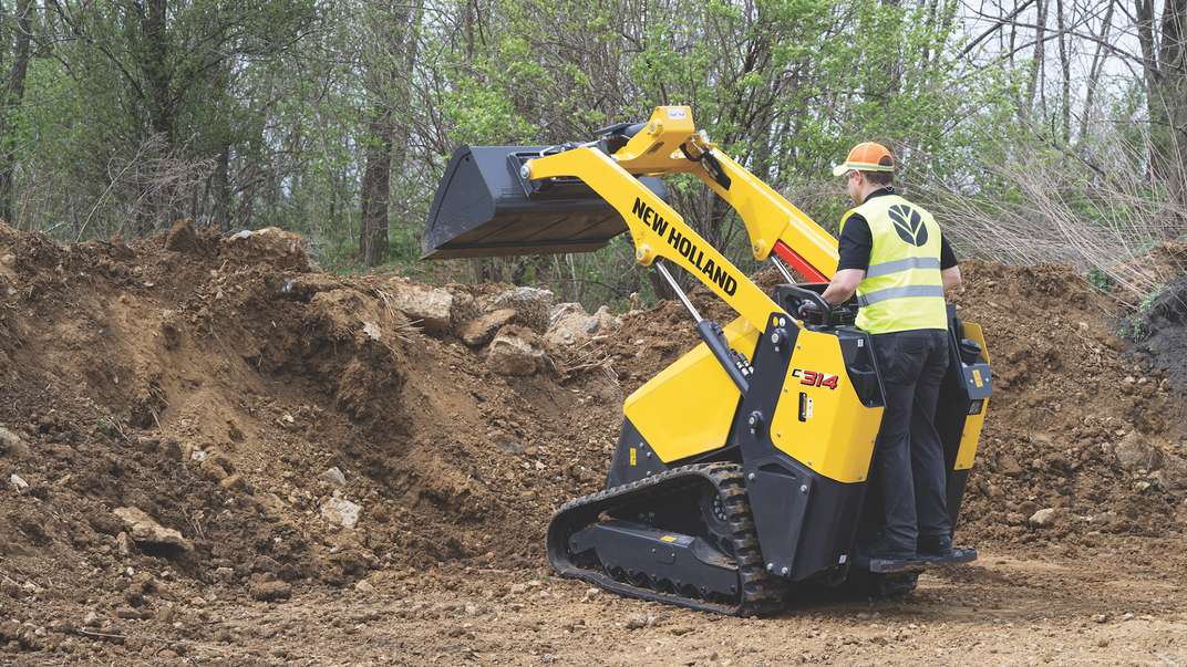 Na targach Agritechnica 2023 New Holland zaprezentuje nowości z napędem elektrycznym w gamie lekkich maszyn budowlanych