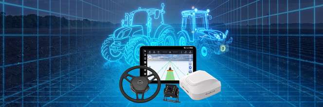 Ottieni il kit di guida automatica FLEETPRO™ promozioni New Holland