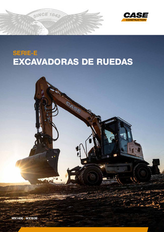 Excavadoras de Ruedas Serie E - WX140E/WX160E