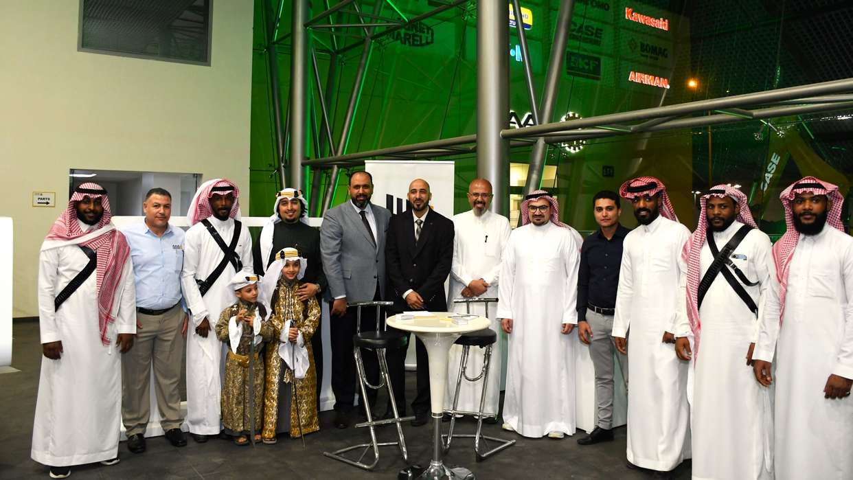 CASE dives deep into the roots of the local culture celebrating Saudi Founding Day with customers in Riyadh