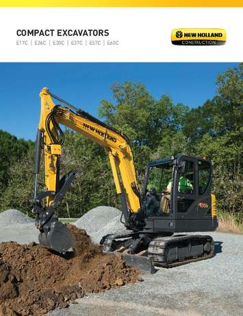 Mini Excavators - Brochure