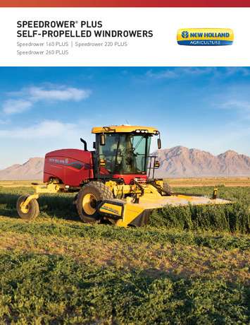 Speedrower® PLUS SP Windrowers - Brochure