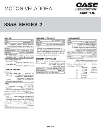 ENCARTE - 885B SERIES 2