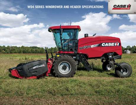 Windrower and Headers Spec Sheet 