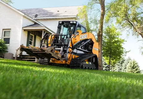 TV370B Compact Track Loader working shot