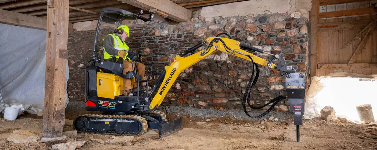 New Holland Construction Mini Excavator E15X