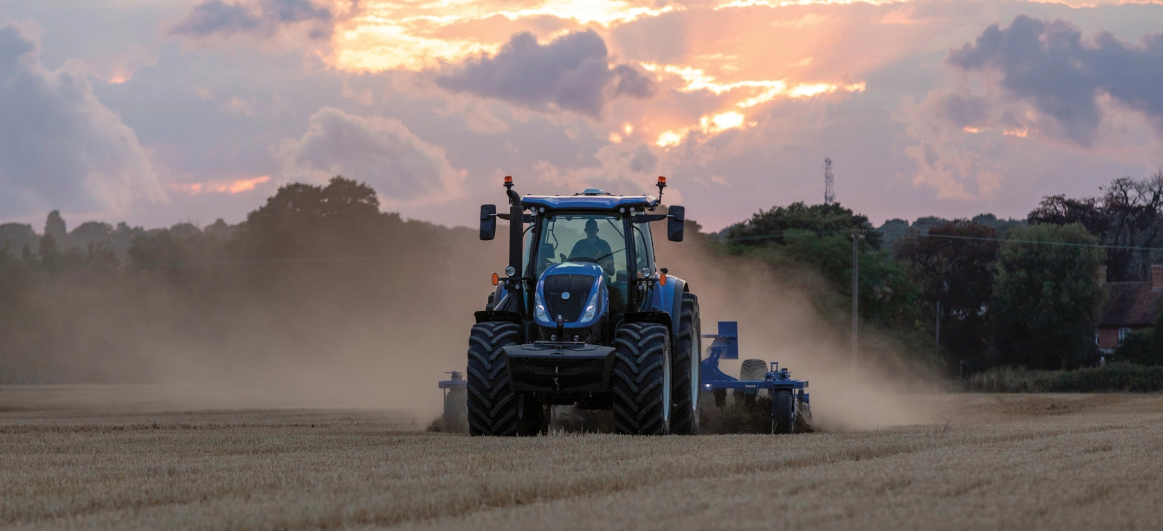T7 Series tractor in the field