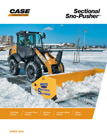 Sectional Sno-Pusher Brochure