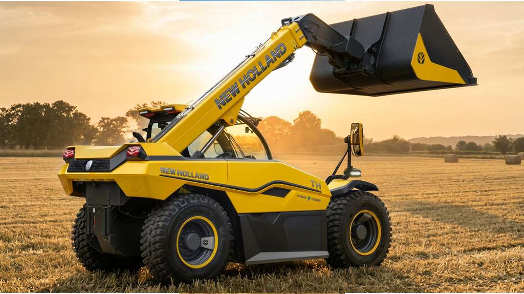 Hybrid Telehandler Prototype Scoops International Design Prize