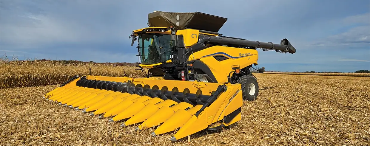 HARVEST SMARTER WITH NEW HOLLAND