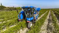 Plus de confort, de capacité, de puissance et de productivité : les nouvelles machines à vendanger compactes BRAUD de New Holland