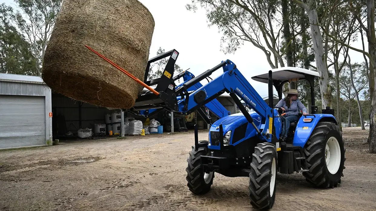 New Holland TT4 Tier 3 tractor working in Australian field