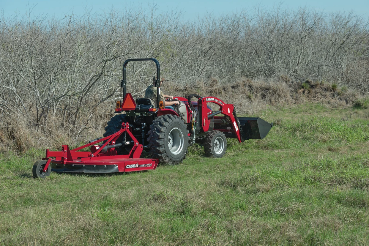 Farmall Compact 40A model with Loader and Mower