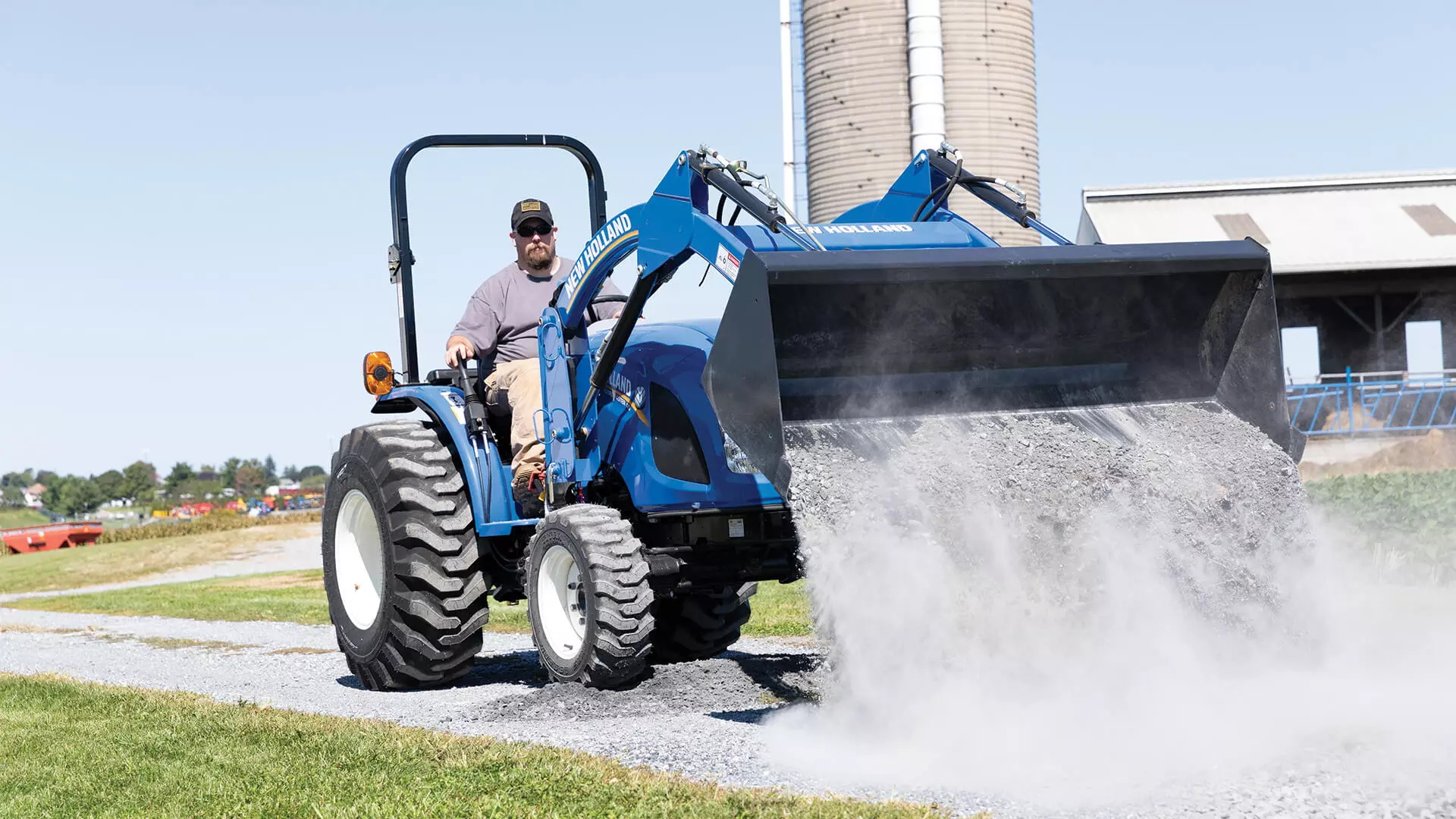 Workmaster™ Compact 25/35/40 HP Tractors | New Holland