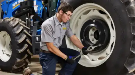 New holland maintenance