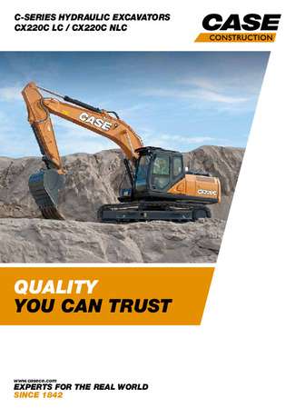 C-Series Crawler Excavators - CX220C NLC