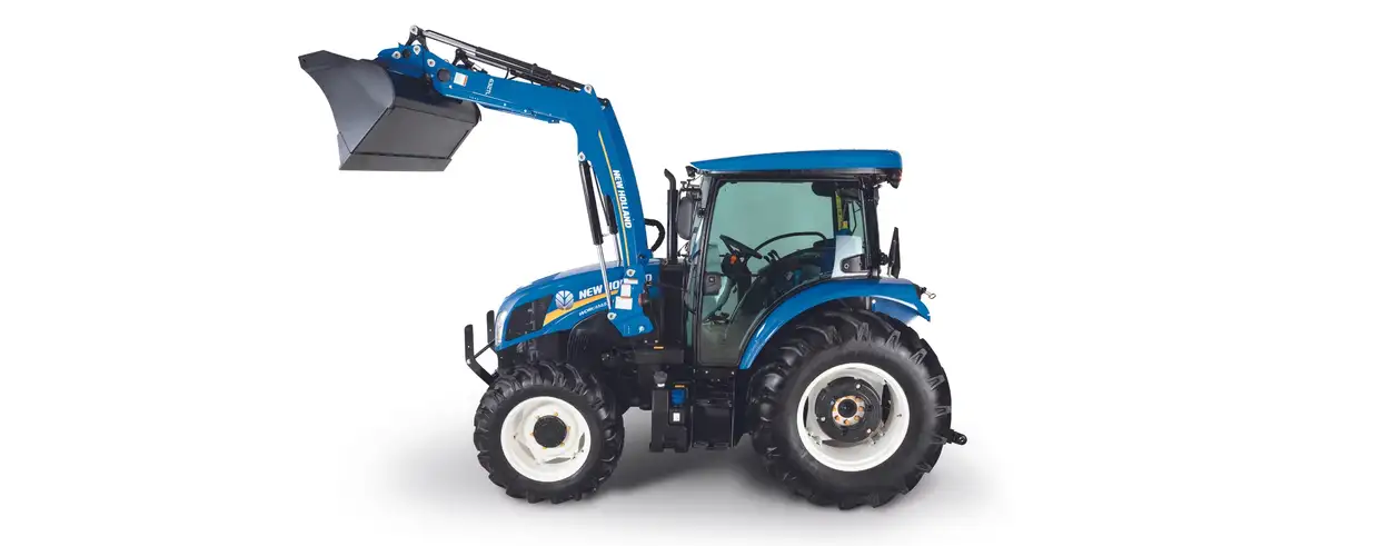 WORKMASTER tractor side profile