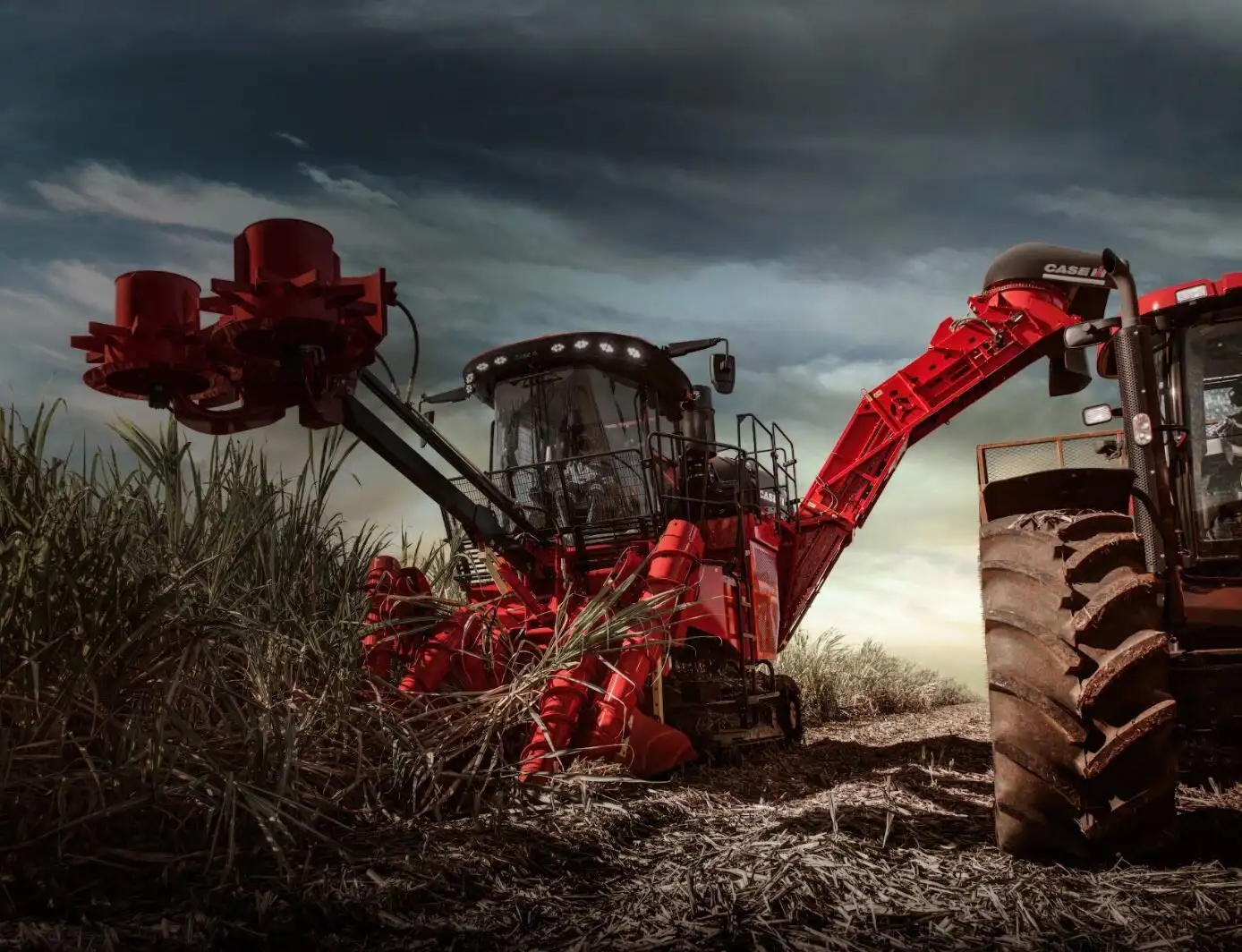 Farm machinery - tractors, harvesters and agricultural technology