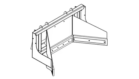 New Holland Manure Scraper Outline