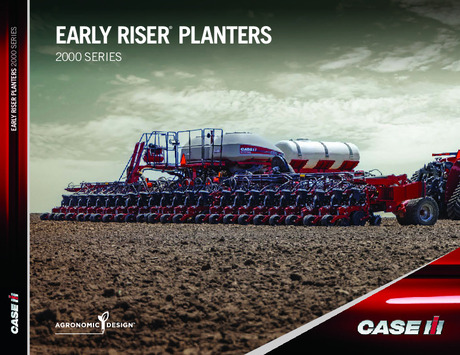 2000 Series Early Riser Planter Brochure