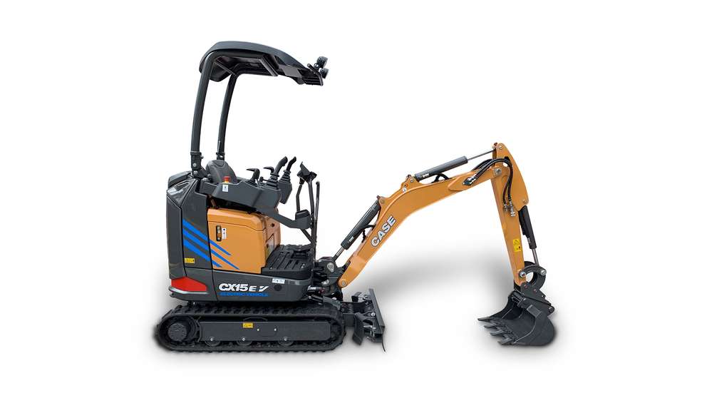 CASE Gives First Look into Expanded Mini Excavator Lineup with Battery Electric CX15 EV