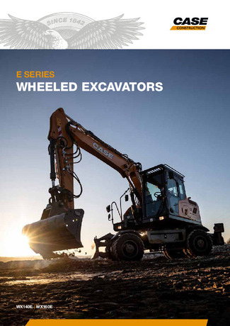 E-Series Wheeled Excavators - WX140E/WX160E
