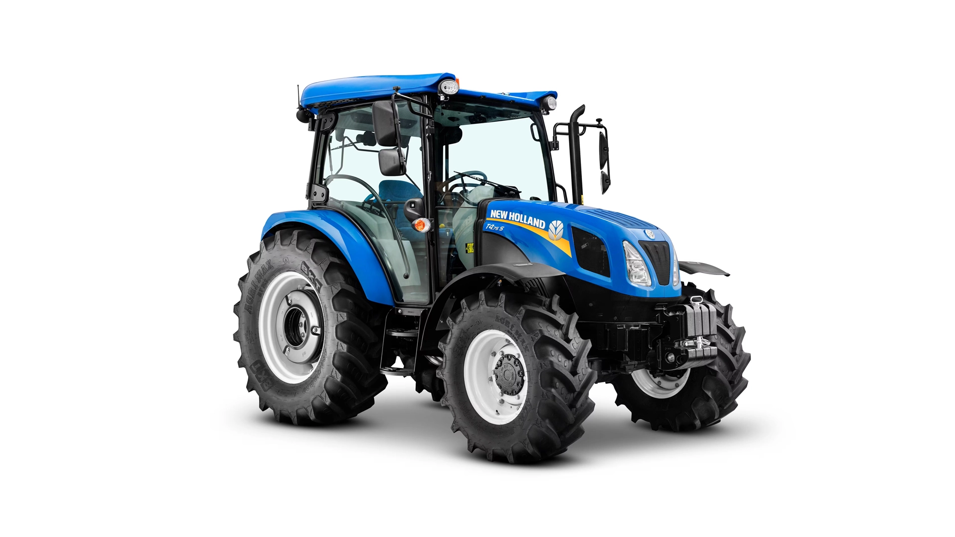 Trator T4.75S New Holland | Compacto, Potente e Versátil | New Holland BR