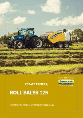 Folheto Técnico - Enfardadeira Roll Baler 125 Combi
