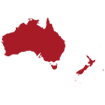 Oceania map