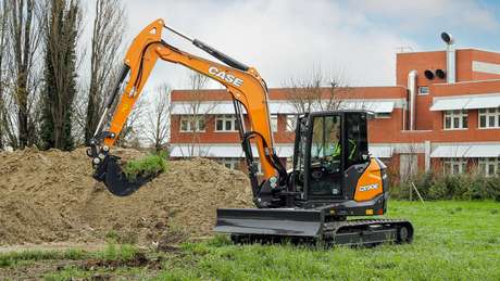 CASE Construction Equipment stellt den Midi-Bagger der Evolution E-Serie vor, von 8-10 Tonnen, mit einem Modell für jede Anwendung