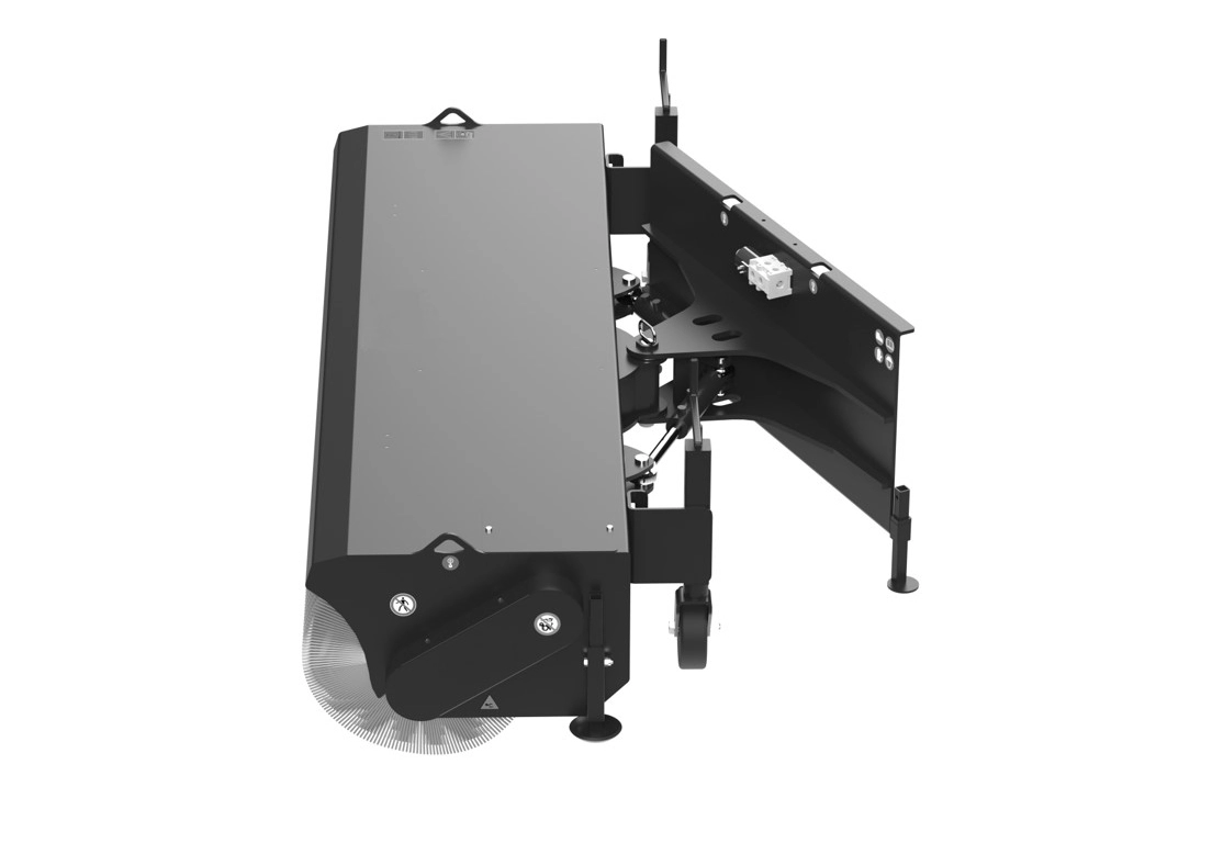Angle Broom for Backhoe Loaders | CASE CIS