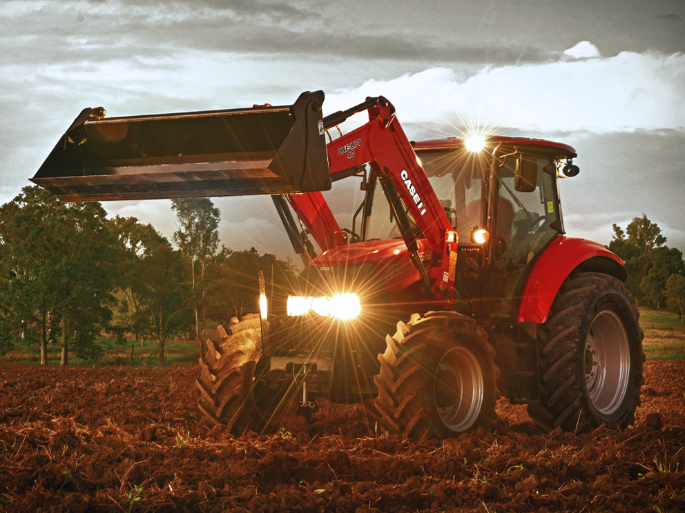 Case IH Red Set Go campaign featuring Utility Farmall M