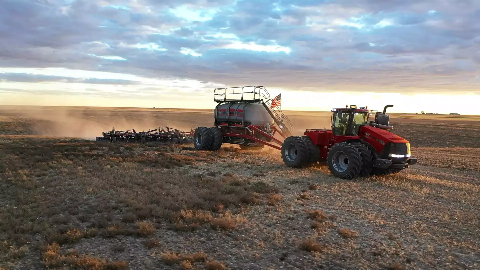 AFS Connect Steiger Tractor with Precision air cart