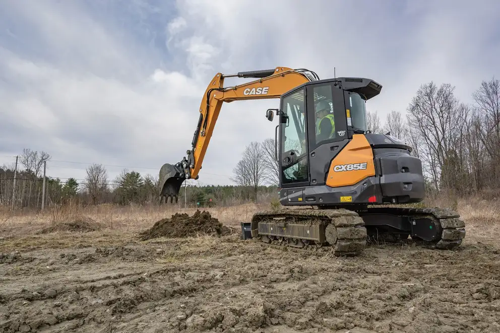 CASE CX85E Midi Excavator | CASE Construction Equipment