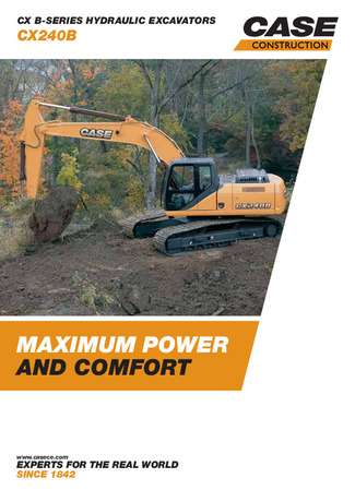Crawler Excavators - CX240B