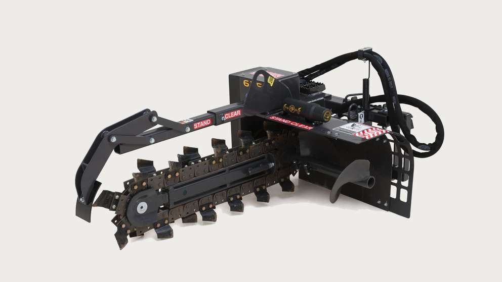 New Holland Construction Trencher Attachment
