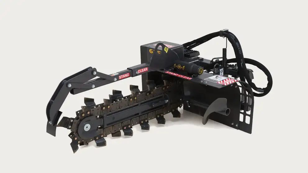 New Holland Construction Trencher Attachment
