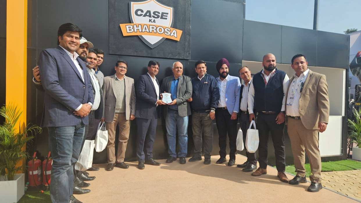 CASE Construction India shines at Bharat Mobility