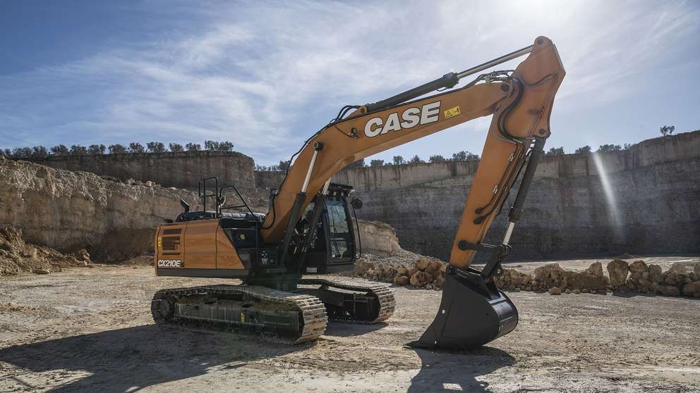 CASE presenta la Excavadora de cadenas de 20 toneladas cx210e-s Essential
