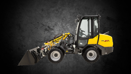 NHCE Small Articulated Loader Side Profile.