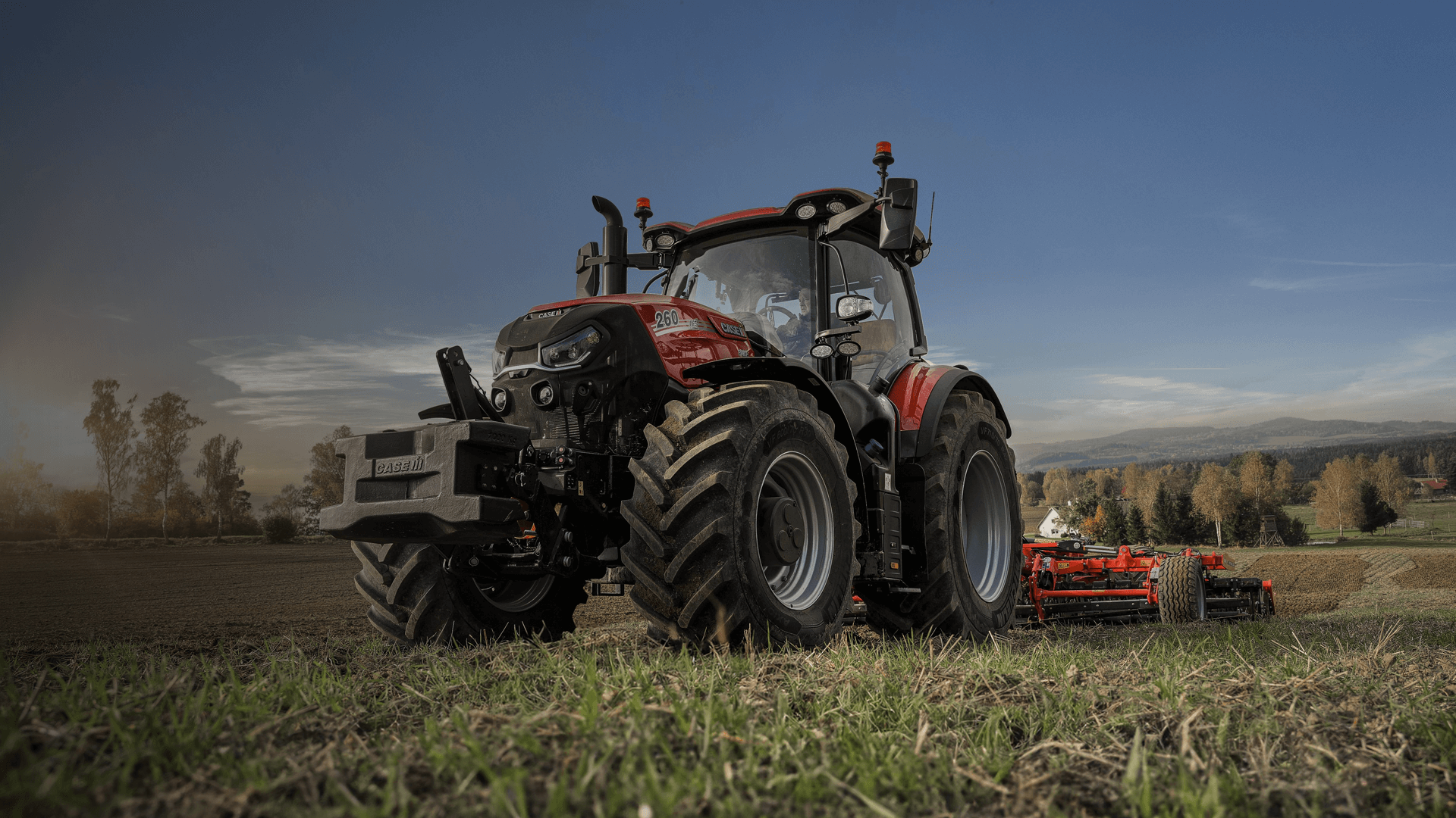 Case IH Puma AFS Connect tractor sitting in field