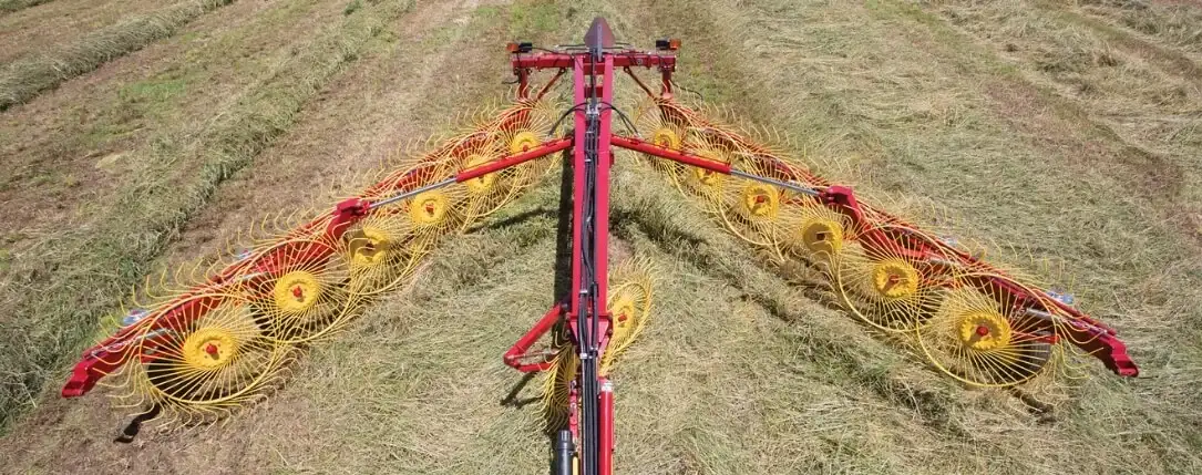 DuraVee™ trailing wheel rakes