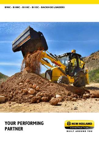 C-Series Backhoe Loaders - Brochure