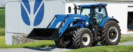 T7 series tractor with loader