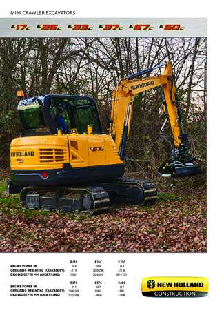 Compact Excavators C-Series - Brochure