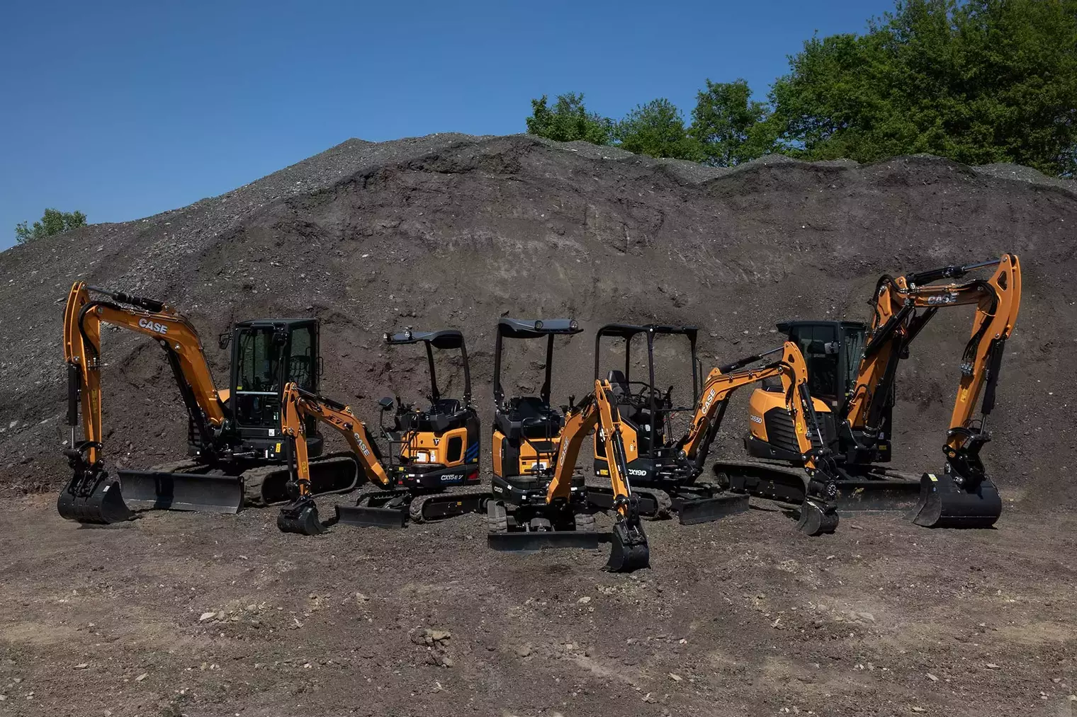 D-Series Mini-Excavators