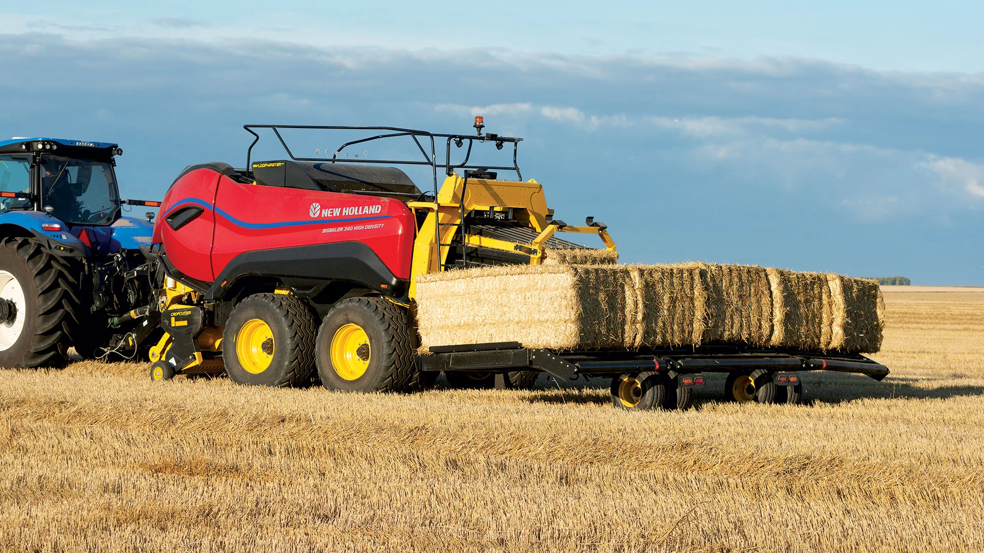 BigBaler High Density Large Square Baler in the field